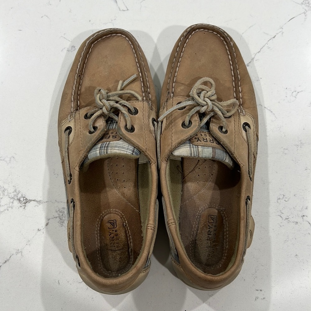 Sperry Top sider leather boat shoes